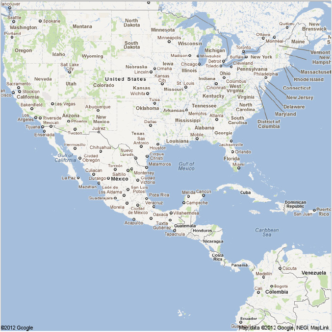 Kort Over Usa øStkyst Kort over USA | brinkmannfedders Kort Over Usa øStkyst